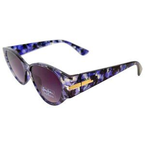 New Sean John Women's Rare Purple & Blue Designer Sunglasses Gradient UV Lenses